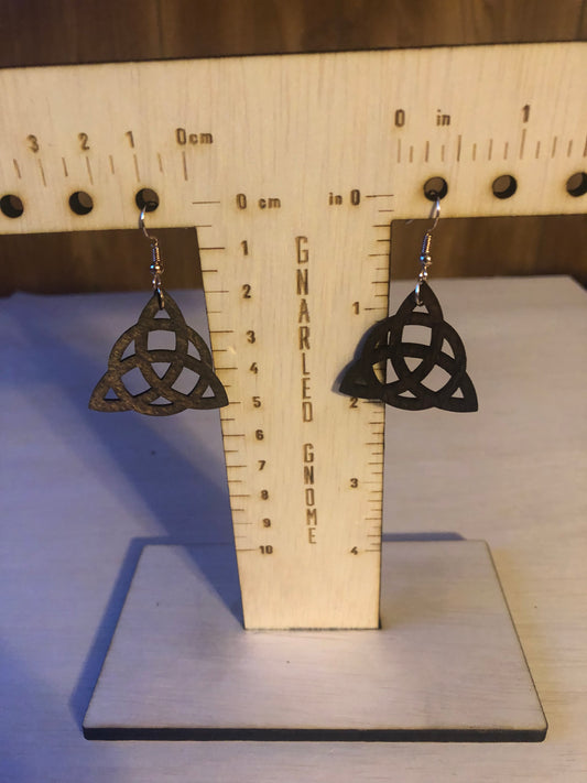 Celtic Knot Espresso Earrings