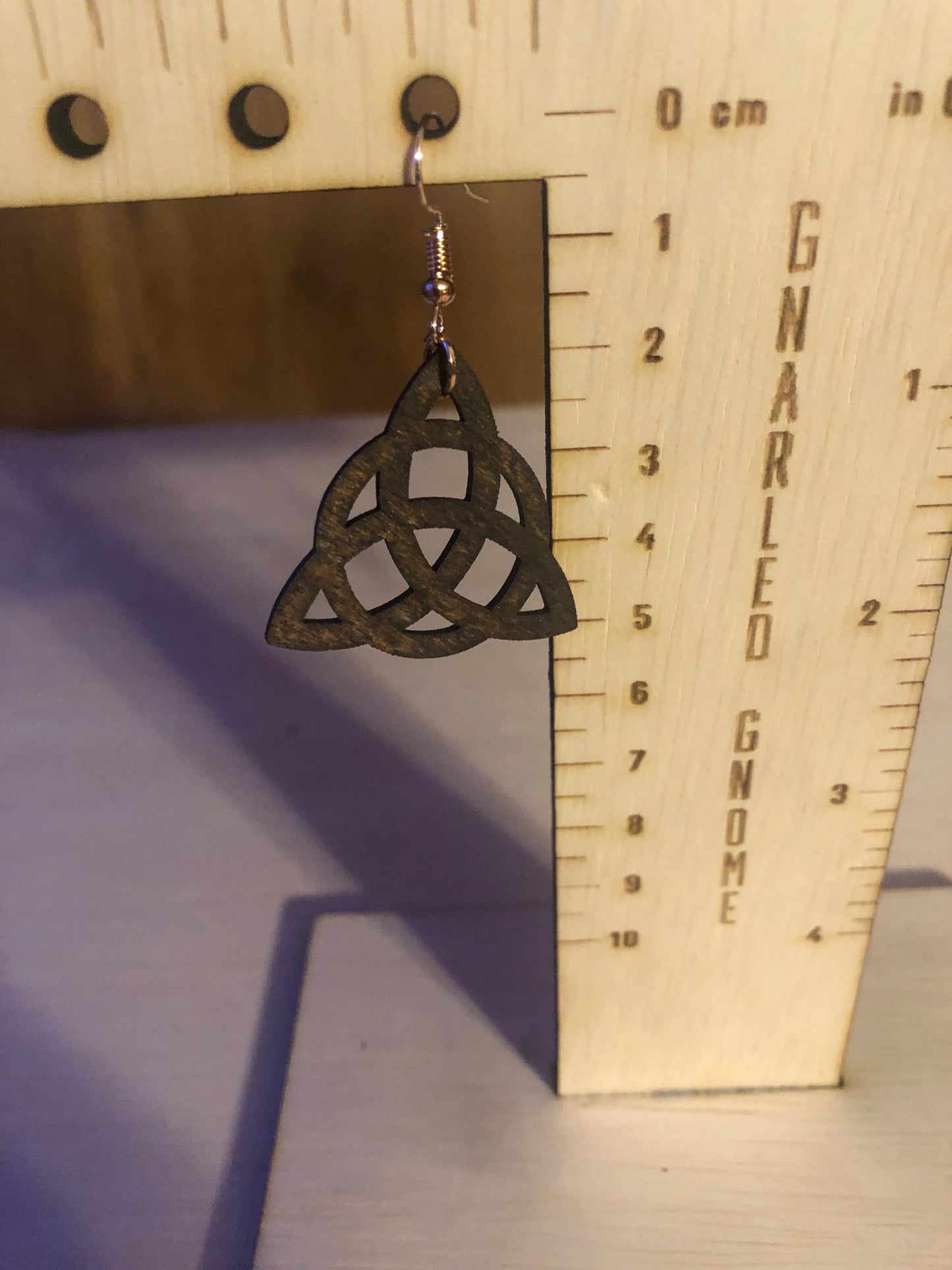 Celtic Knot Espresso Earrings